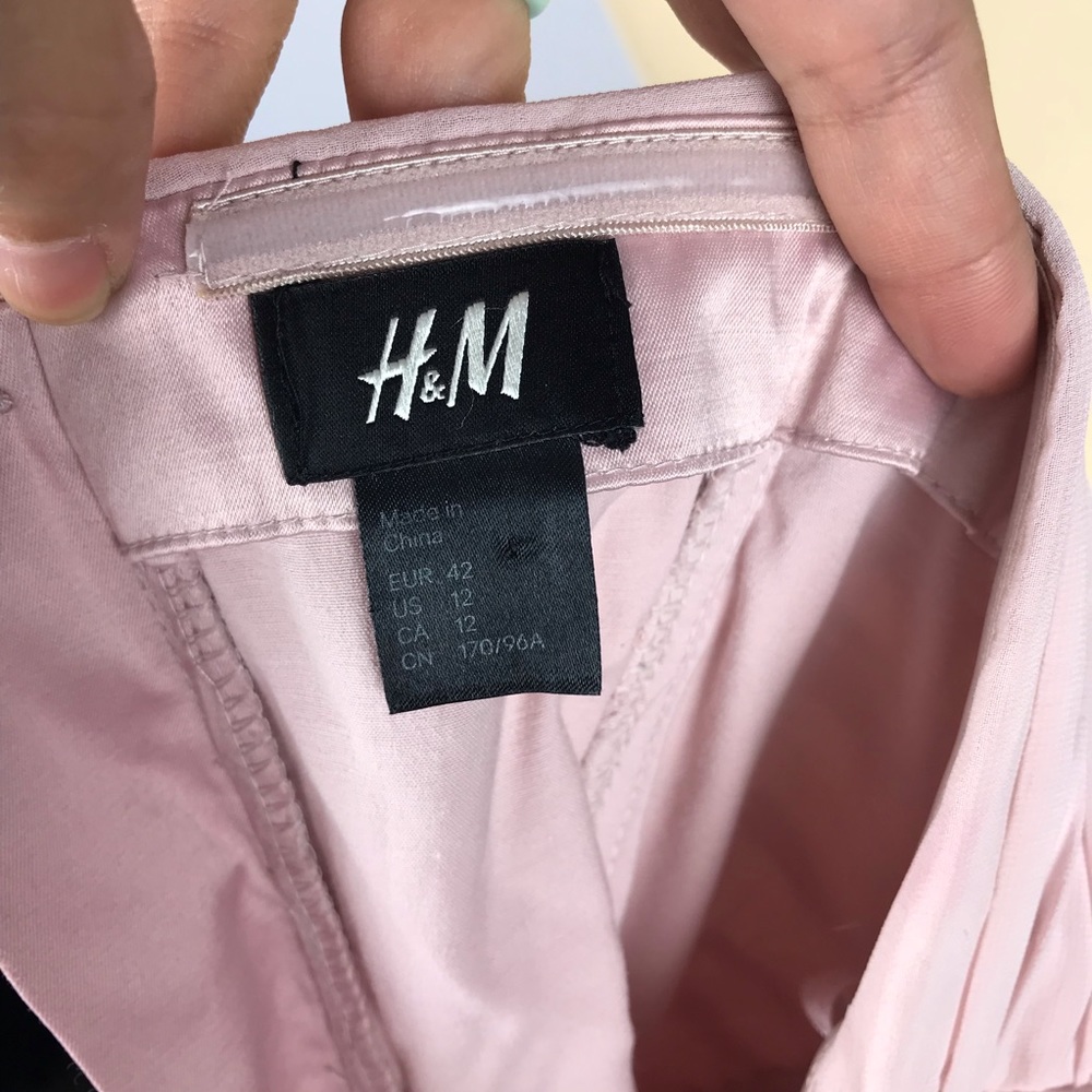 H&M Ruched Dress Strapless - Picture 4 of 8